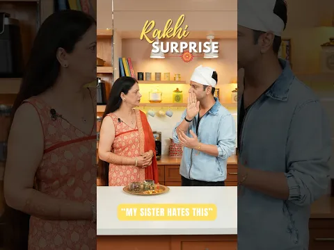 Some sibling bonds are built on love, laughter… and a little lauki. ❤️ #rakshabandhan #food