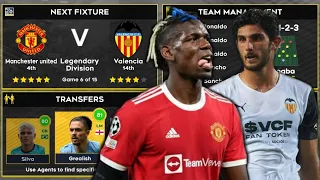 dls 22 manchester united vs valencia ucl 2021 22 dream league soccer 22 gameplay