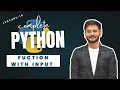 Lecture 14 Functions With Input In Python Madhav Sharma