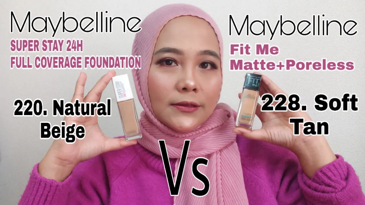Maybelline Fit Me Dewy And Smooth Foundation: First Impression & Review. 