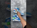 Lagu Real Vs Fake Off-White University Blue Jordan 1 #sneakerhead #sneakers #viral