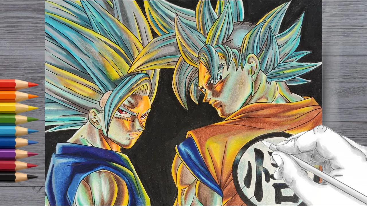 LOGRO DESBLOQUEADO 🥵 | HAY QUE DIBUJAR A GOHAN BEAST Y GOKU ULTRA INSTINTO