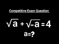 Can you solve this in 60 Seconds Hardest Olympiad Math Problem