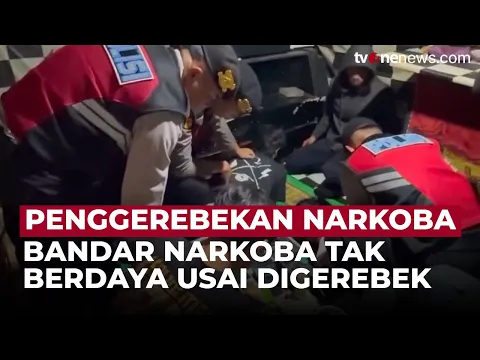 Detik-Detik Penggerebekan Bandar Narkoba, 7 Orang Pelaku Berhasil Diamankan