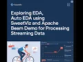 Data Science with Apache Beam Auto EDA with Sweetviz and Spotify Dataset Analysis