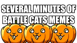 Several minutes of Battle Cats memes