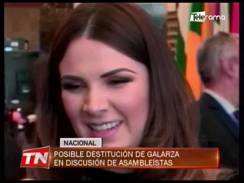 Posible destitución de Galarza en discusión de asambleístas