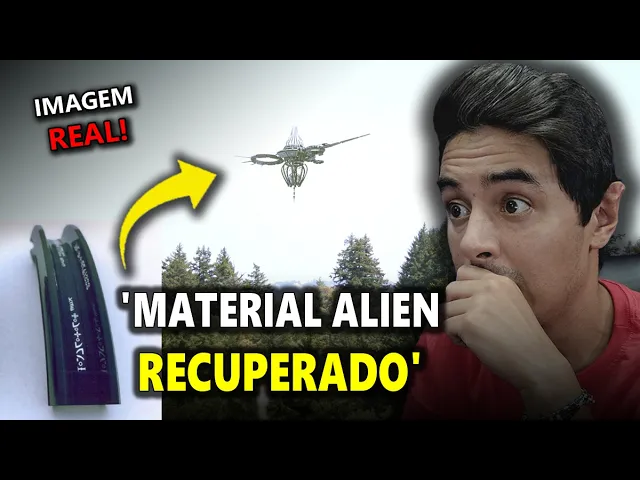 URGENTE - REVELARAM IMAGENS DE 'MATERIAL ALIEN RECUPERADO' - O QUE É ISSO?