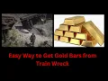 Red Dead Redemption 2 Easy Way to Get Gold Bars from Train Wreck