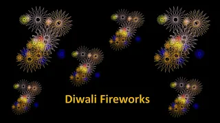Diwali Fireworks Magic of Coding Python