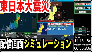  great east japan earthquake streaming simulation and commentary from the time