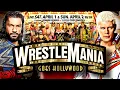 WWE Wrestlemania 39 Live Stream Night 2 - Full Show Watch Along Reactions