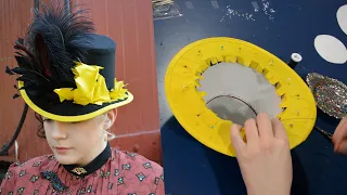 Making a Bustle Era Victorian Hat
