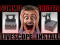 SUMMIT FISHING LIVESCOPE SHUTTLE SETUP Wiring Led Lights Lithium Battery and MORE