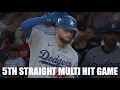 Andy Pages Goes 3 for 5 with a Home Run for His 5th Straight Multi-Hit Game