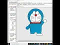 How to design Doraemon using python turtle