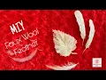 Make it yourself - Faux wool feathers Boho chic and dreamcatcher projects DIY craft project