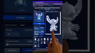 turn any image into a perfect 3D model instantly