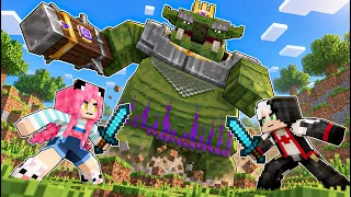 MỀU VÀ REDHOOD SINH TỒN MINECRAFT 100 NGÀY SIÊU KHÓ TẬP 5 | REDHOOD SĂN BOSS VUA OGRE ĐẦM LẦY