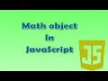 18 Math Object in JavaScript