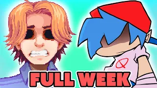FRIDAY NIGHT FUNKIN mod EVIL Null vs BF Full Week All Endings Demo