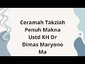 Download Lagu Ceramah Takziah  Ustadz KH Dr Dimas Maryono MA