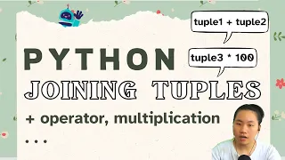 Tinateach Python for Beginners Joining Tuples