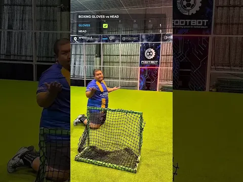 🥊 Boxing Gloves vs Head 🤯 Who Protects the Goal Better? ⚽🔥