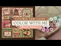 Color with Me ASMR Bear Coffee Shop Coco Wyo Little Corner Coloring Book Ohuhu Markers