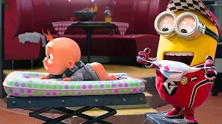 Minions Love BABIES All The Best Scenes From The DESPICABLE ME Movies 4K 
