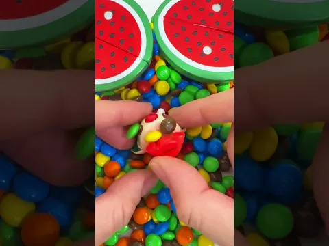 Cutting a Watermelon Toy I Satisfying ASMR
