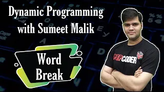 Word Break Dynamic Programming