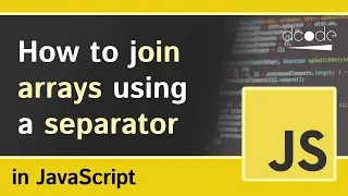 Array join method in Javascript Array prototype join