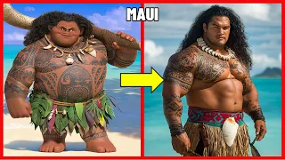 moana characters in real life 2024 emoji quiz and their favorite foods