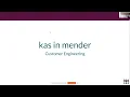 Using KAS to make Yocto more manageable Alan Martinovic