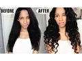 Feshfen Hair Extensions Before And After - NEW AUBURN OMBRE HAIR EXTENSIONS Review