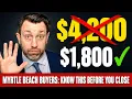 Moving to Myrtle Beach Don t Make This 3 000 Property Tax Mistake