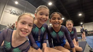 Ballard XCEL Team at USAG State Competition 2023