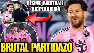 🚨 PARTIDAZO de MESSI para SALVAR al MIAMI 🤩 Doblete de ASISTENCIAS ✅ ARBITRAJE y DEFENSA en contra ❌