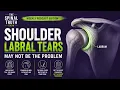 Your Shoulder Labral Tear May Not Be the Problem