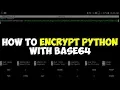 How To Encrypt Python With Base64