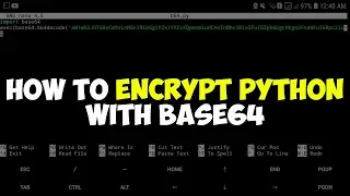 How To Encrypt Python With Base64