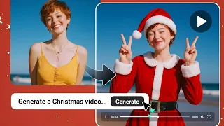 ai christmas maker merry christmas ai video generator