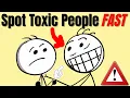 Download Lagu 10 WAYS To Spot a Toxic Person in the First 60 Seconds