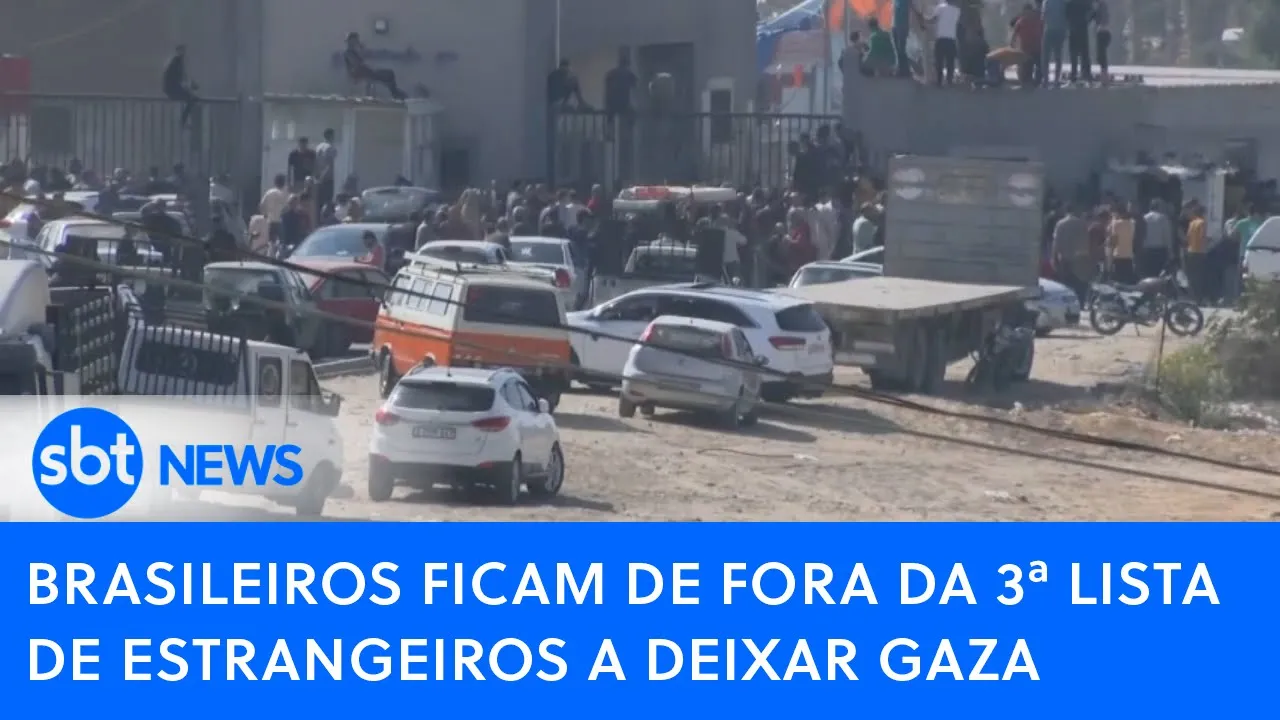 ????Brasil Agora: Brasileiros ficam de fora da terceira lista de estrangeiros a deixar Gaza