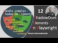 - Handle ShadowDom Elements in Playwright Playwright with Java