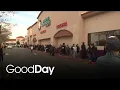 Checking out the Rancho San Miguel Market grand opening