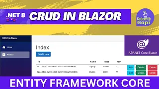 Blazor CRUD Operations with SQL Server Step-by-Step Guide NET 8 0 Blazor CRUD Tutorial