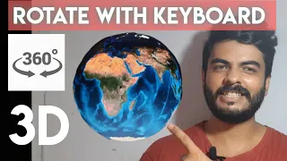 I Coded this 3D Globe Animation using Python
