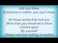Sugar Ray - Falls Apart Lyrics